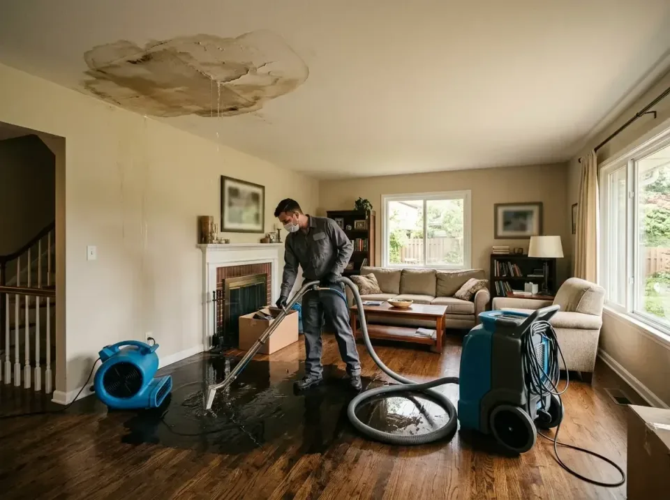 attic-pipe-burst-ceiling-drip-008 — frequently asked questions, Water Damage Restoration & Carpet Care in Holualoa, HI